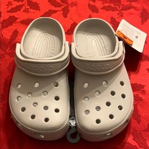 Pearl White Crocs